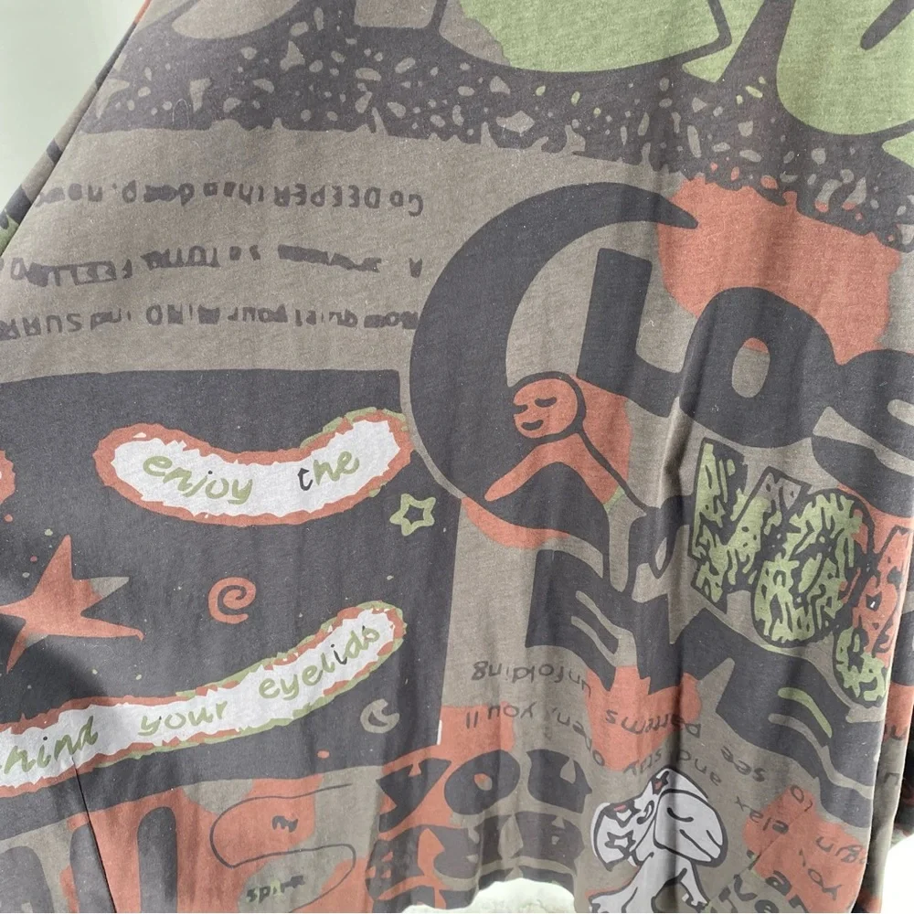 Rundholz Black Label red & green abstract print dress - Picture 6 of 11